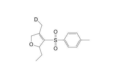 2-Ethyl-4-(deuteriomethyl)-3-tosyl-2,5-dihydrofuran