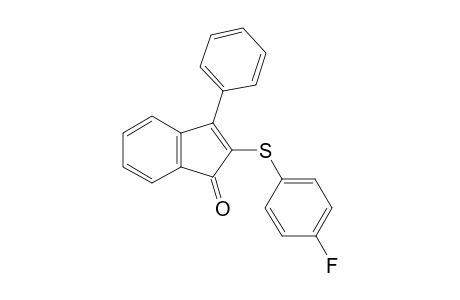 2-(4-fluorophenylthio)-3-phenylindenone