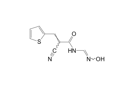 alpha-cyano-N-formyl-2-thiopheneacrylamide, N-oxime