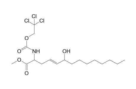 (E/Z)-6-Hydroxy-2-(2,2,2-trichloroethoxycarbonylamino)-tetradec-4-enoic acid methyl ester