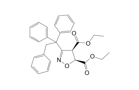 cis-4,5-Diethyl 3-(1,1,2-triphenylethyl)-2-isoxazoline-4,5-dicarboxylate