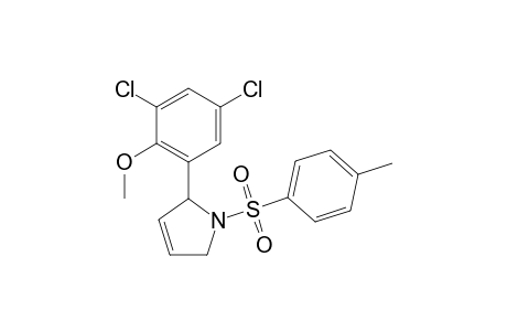 2-(3,5-Dichloro-2-methoxyphenyl)-1-(p-tolylsulfonyl)-2,5-dihydro-1H-pyrrole