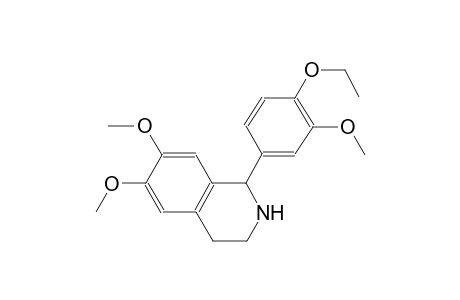isoquinoline, 1-(4-ethoxy-3-methoxyphenyl)-1,2,3,4-tetrahydro-6,7-dimethoxy-