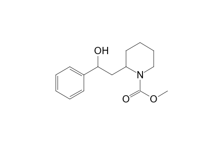 Methyl 2-(2-Hydroxy-2-phenylethyl)piperidine-1-carboxylate