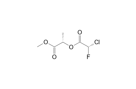 Methyl (2'S)-2-[(2S)-2-chloro-2-(fluoroacetoxy)]propanoate