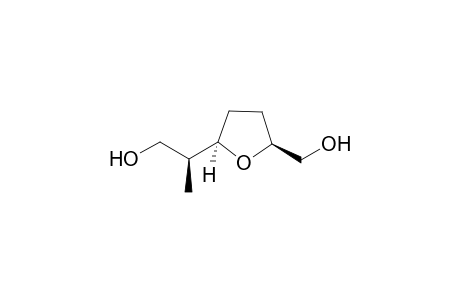 (2' S)-2-[(2R,5S)-5'-Hydroxymethyl-tetrahydrofuran-2'-yl])-propan-1-ol