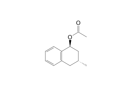 1,2,3,4-Tetrahydro-trans-3-methyl-1-naphthyl acetate