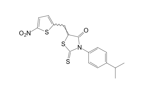 3-(p-cumenyl)-5-(5-nitro-2-thenylidene)rhodanine