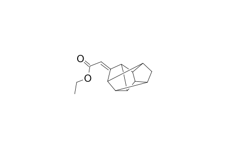 Ethyl 2-(pentacyclo[5.3.0.0(2,6).0(4,10).0(5,8)]dec-3'-ylidene)-[(13)C=O]acetate
