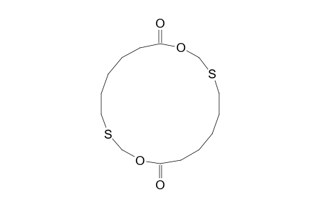 1,10-dioxa-3,12-dithiacyclooctadecane-9,18-quinone