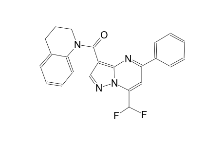 1-{[7-(difluoromethyl)-5-phenylpyrazolo[1,5-a]pyrimidin-3-yl]carbonyl}-1,2,3,4-tetrahydroquinoline
