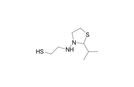 2-iso-propyl-3-(2-mereaptoethylamino)-1-thia-3-aza-cyclopentane