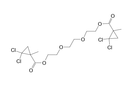 2-[2-(2-{[(2,2-dichloro-1-methylcyclopropyl)carbonyl]oxy}ethoxy)ethoxy]ethyl 2,2-dichloro-1-methylcyclopropanecarboxylate