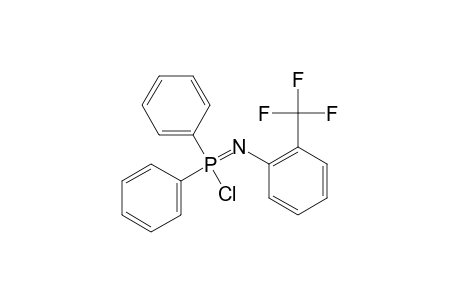 DIPHENYL-(2-TRIFLUOROMETHYL-PHENYLIMIDO)-PHOSPHINIC-ACID,CHLORIDE