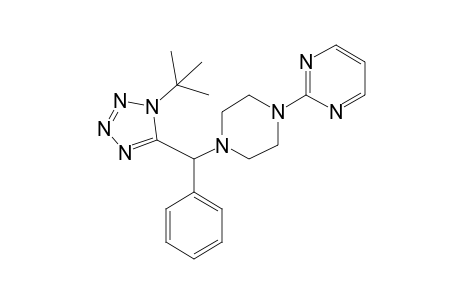 2-(4-((1-(Tert-butyl)-1H-tetrazol-5-yl)(phenyl)methyl)piperazin-1-yl)pyrimidine