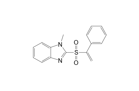 1-Methyl-2-(1-phenylethenylsulfonyl)benzimidazole