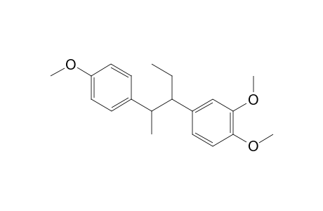 4-[1-ethyl-2-(4-methoxyphenyl)propyl]-1,2-dimethoxy-benzene