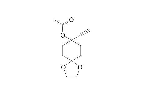 8-Ethynyl-1,4-dioxaspiro[4.5]decan-8-yl acetate
