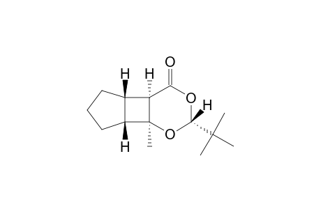9.alpha.-tert-Butyl-1.alpha.,2.beta.,6.beta.,9.beta.-tetrahydro-7.alpha.-methyl-8,10-dioxa-11-oxotricyclo[6.4.0.0(2,6)]undecane