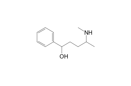 Benzenemethanol, .alpha.-[3-(methylamino)butyl]-