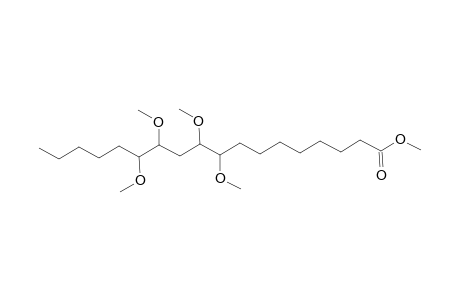 Octadecanoic acid, 9,10,12,13-tetramethoxy-, methyl ester