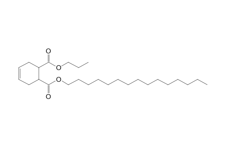 cis-Cyclohex-4-en-1,2-dicarboxylic acid, propyl pentadecyl ester