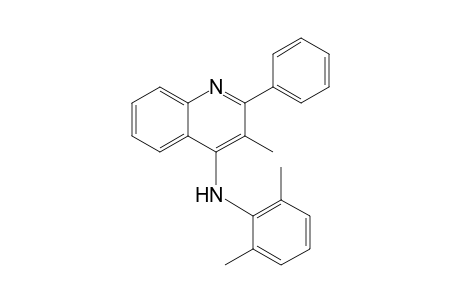 2-Phenyl-4-(2,6-dimethylphenyl)amino-3-methylquinoline