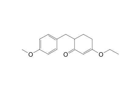 3-Ethoxy-6-(p-methoxybenzyl)cyclohex-2-en-1-one