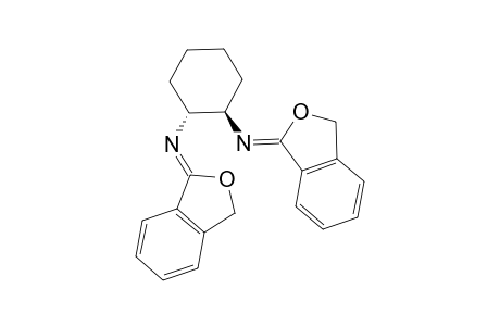 (1R,2R)-N,N'-bis-(3H-isobenzofuran-1-ylidene)-cyclohexane-1,2-diamine