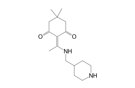 1,3-cyclohexanedione, 5,5-dimethyl-2-[1-[(4-piperidinylmethyl)amino]ethylidene]-