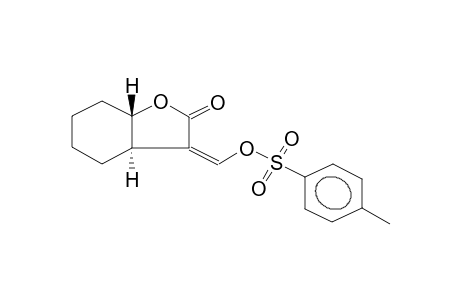 (Z)-3-(TOSYLOXYMETHYLENE)-TRANS-HEXAHYDRO-2(3H)-BENZOFURANONE