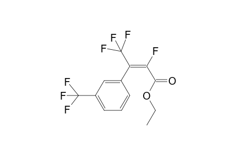 Ethyl (Z)-and (E)-2,4,4,4-tetrafluoro-3-(3-(trifluoro-methyl)phenyl)but-2-enoate