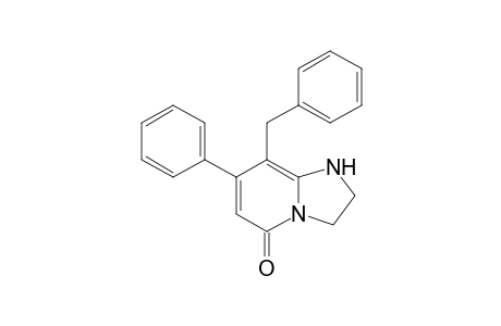 7-Phenyl-8-(phenylmethyl)-2,3-dihydro-1H-imidazo[1,2-a]pyridin-5-one