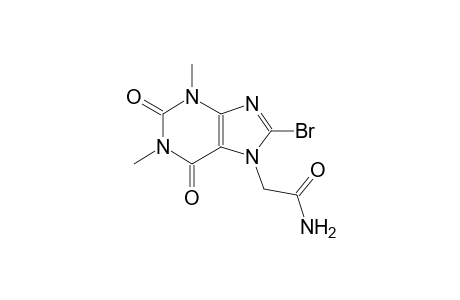 2-(8-bromo-1,3-dimethyl-2,6-dioxo-1,2,3,6-tetrahydro-7H-purin-7-yl)acetamide