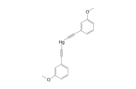 Bis-(meta-methoxyphenylethinyl)-quecksilber