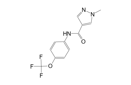 1-methyl-N-[4-(trifluoromethoxy)phenyl]-1H-pyrazole-4-carboxamide