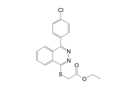 ethyl {[4-(4-chlorophenyl)-1-phthalazinyl]sulfanyl}acetate