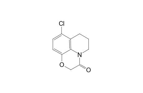 5H-[1,4]Oxazino[2,3,4-ij]quinolin-3(2H)-one, 8-chloro-6,7-dihydro-
