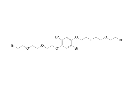 1,4-Dibromo-2,5-di{2'-[2"-(2"'-bromoethoxy)ethoxy]ethoxy}-benzene