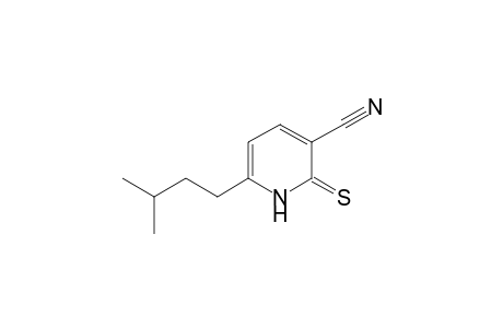 6-(3-Methylbutyl)-2-sulfanylidene-1H-pyridine-3-carbonitrile