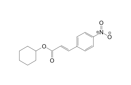 (E)-Cyclohexyl 3-(4-nitro-phenyl)acrylate