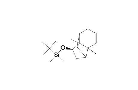 (-)-(7R)-5,6-Dimethyl-7-[[(1,1-dimethylethyl)dimethylsilyl]oxy]tricyclo[4.4.0.0(5,9)]dec-3-ene