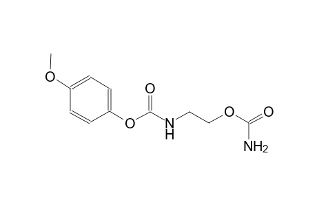 Carbamic acid, N-(2-carbamoyloxyethyl)-, 4-methoxyphenyl ester