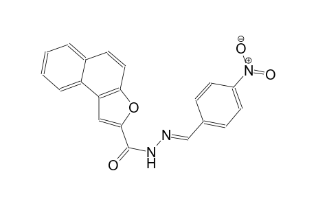 N'-[(E)-(4-nitrophenyl)methylidene]naphtho[2,1-b]furan-2-carbohydrazide