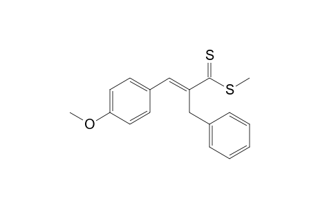 (E)-2-benzyl-3-(4-methoxyphenyl)prop-2-enedithioic acid methyl ester