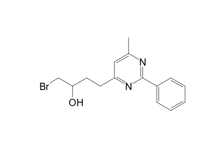 1-Bromo-4-(6-Methyl-2-phenylpyrimidin-4-yl)butan-2-ol