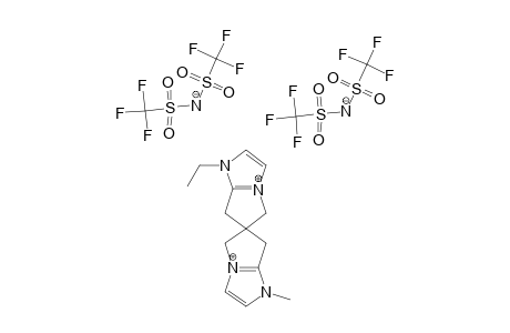 #1J;(1-ETHYL-1,5,6,7-TETRAHYDROPYRROLO-[1,2-A]-IMIDAZOLIUM)-6-SPIRO-6'-(1'-METHYL-1',5',6',7'-TETRAHYDROPYRROLO-[1',2'-A]-IMIDAZOLIUM)-BIS-(BIS-(TRIFLUOROMETHA