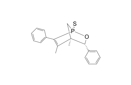 3,6-DIPHENYL-4,5-DIMETHYL-1-PHOSPHA-2-OXANORBORN-5-ENE-SULFIDE