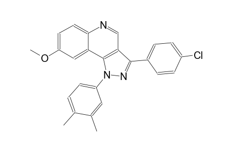1H-pyrazolo[4,3-c]quinoline, 3-(4-chlorophenyl)-1-(3,4-dimethylphenyl)-8-methoxy-