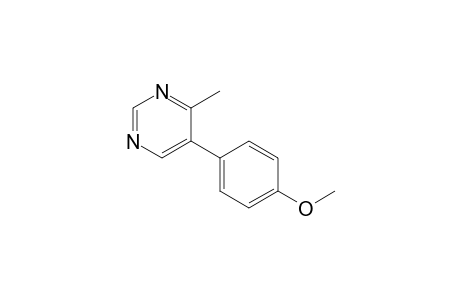 4-Methyl-5-(4-methoxyphenyl)pyrimidine